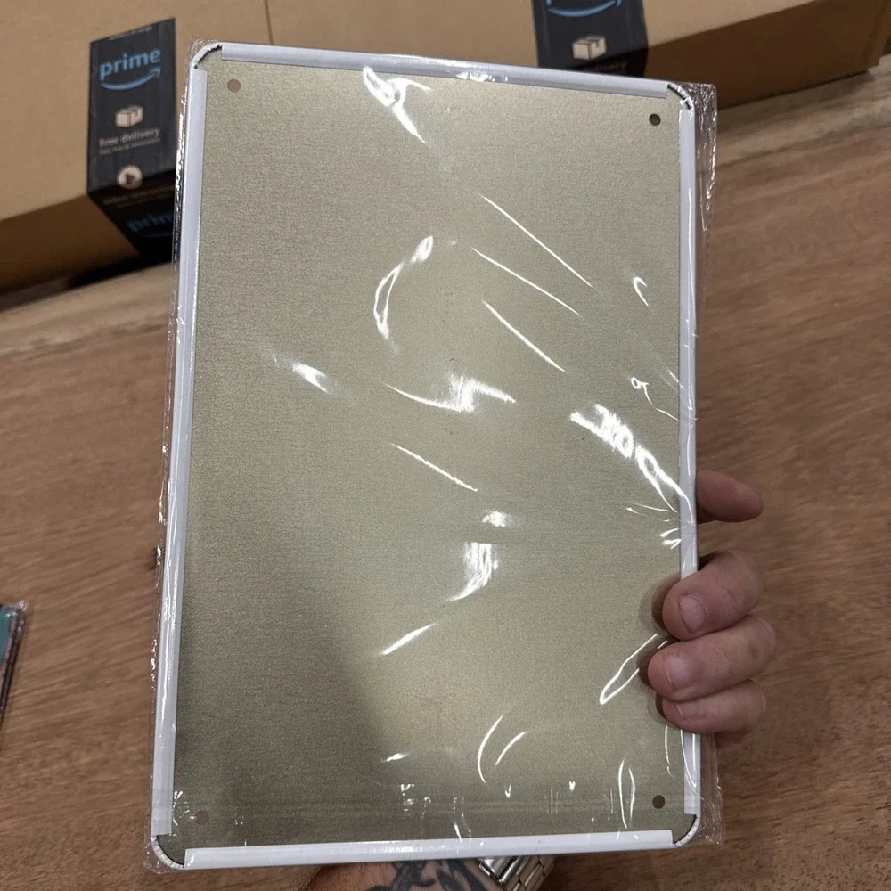 Metal Sign Decor Sorry I Can't I Have Plans With My Cat